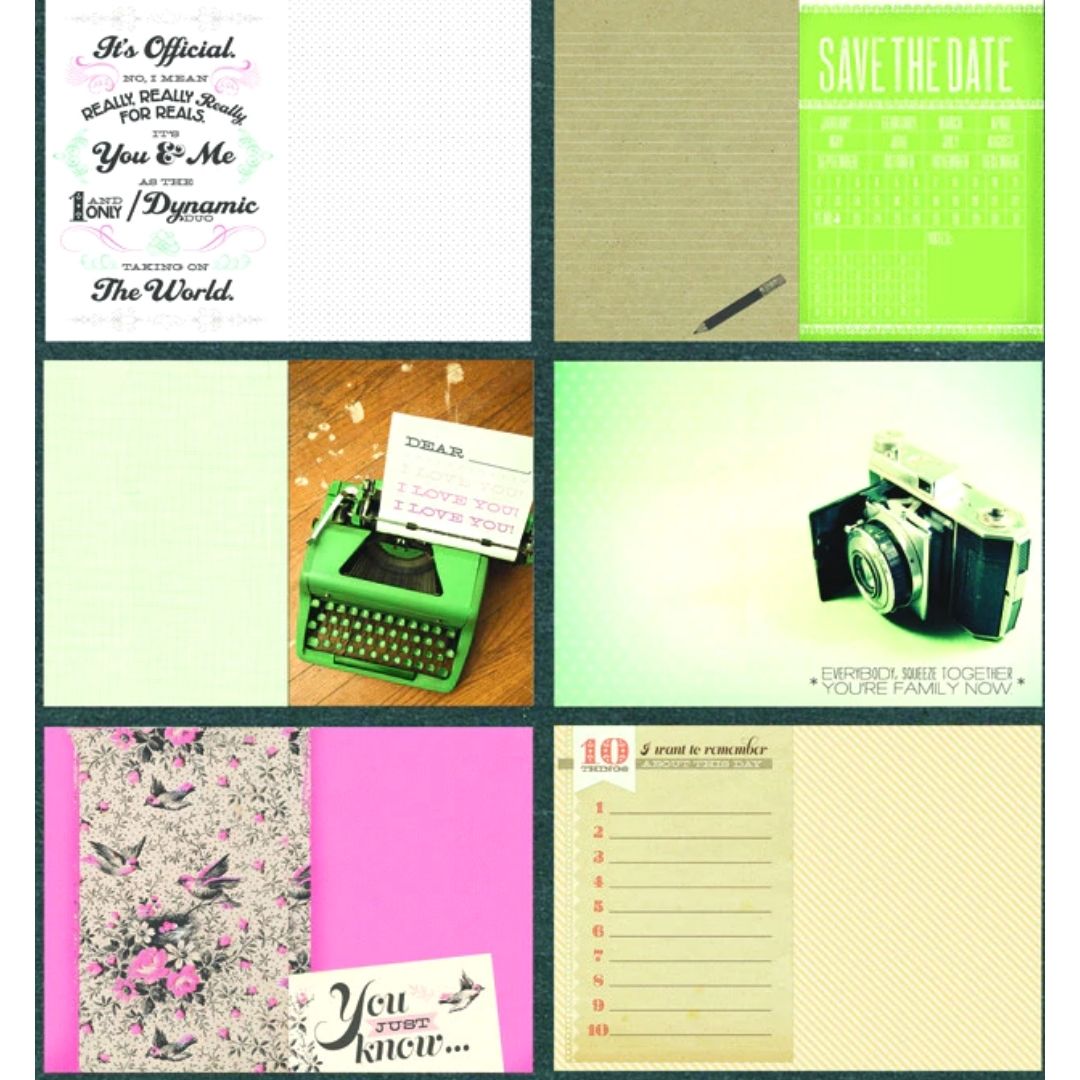 Smash Wedding Style / Cuaderno tipo Diario o Agenda Smash Descontinuado K &amp; Company
