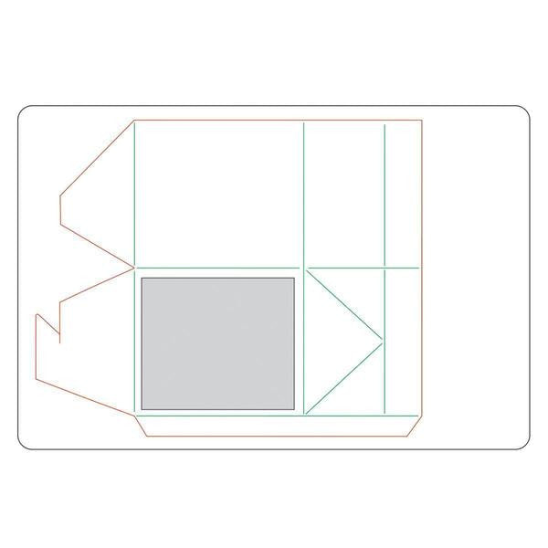 Milk Carton Box / Suaje de Cajita de Leche Descontinuado Sizzix