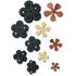 Jill MacKAy Movers & Shapers Magnetic Die Carnation Stack / Suajes de Flores Descontinuado Sizzix