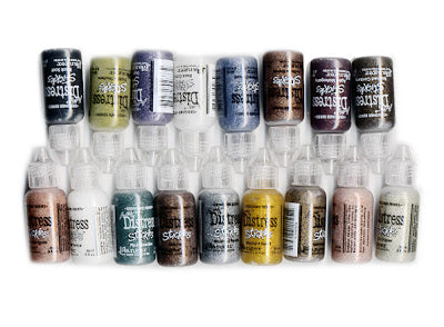 Stickles, Mercury Glass Frosted Lace / Pegamento de Brillos Blanco Pintura Dimensional Ranger
