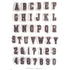 Letter Sweater Stamps / Sellos de Polímero de Letras Descontinuado Scrappy Cat