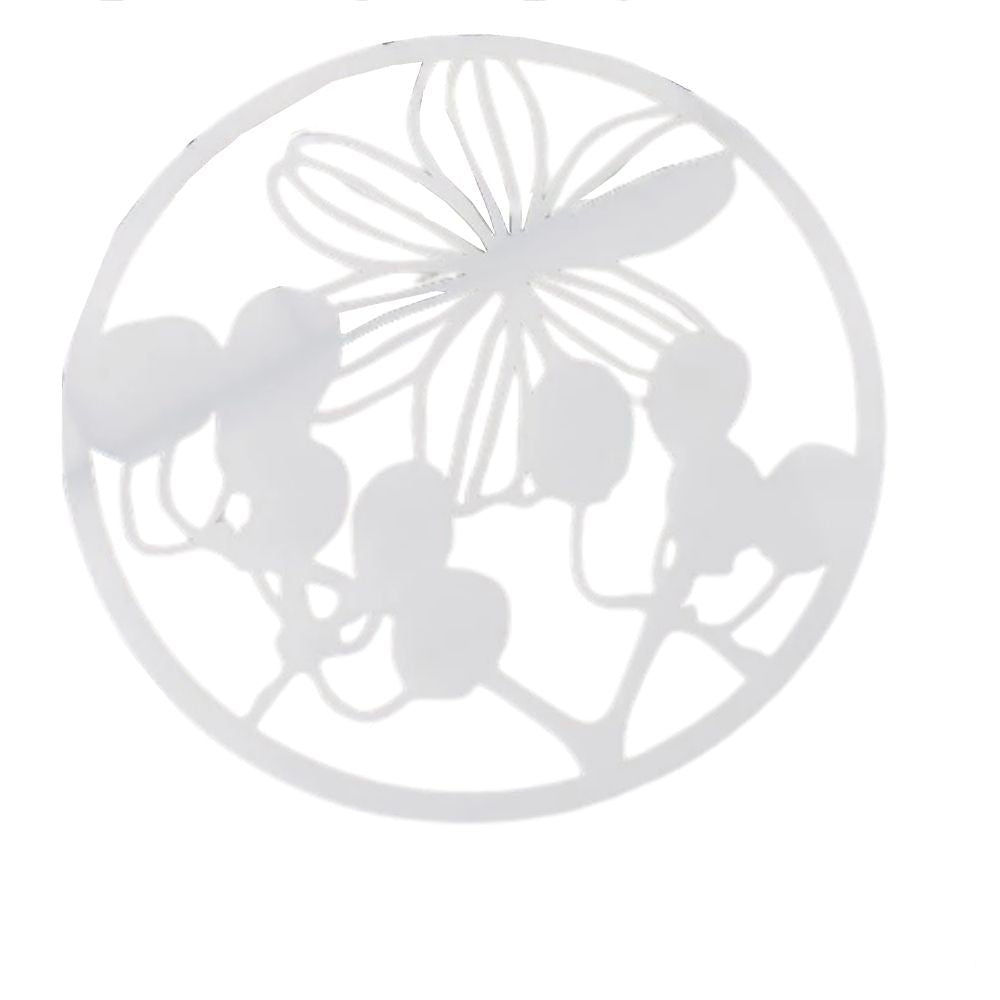 Flower Circle Stencils / 8 Plantillas de Flores Esténciles / Plantillas Hobbees