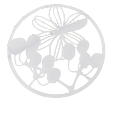 Flower Circle Stencils / 8 Plantillas de Flores Esténciles / Plantillas Hobbees