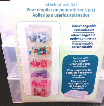 Stachable Compartments / Compartimientos Apilables Descontinuado Darice