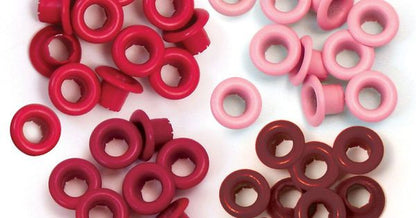 Standard Eyelets Red / Ojillos Estándar Rojos Adornos / Embellishments We R Memory Keepers