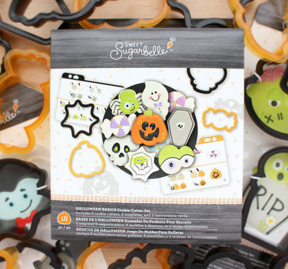 Cookie Cutter Set Halloween Basics / Set de Cortadores de Galletas Halloween Descontinuado Sugarbelle