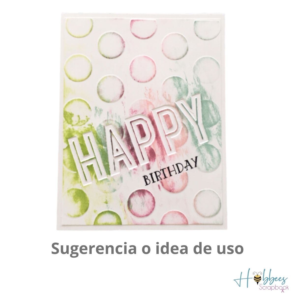 Dot Embossing Folder / Folder de Grabado de Lunares Descontinuado Ek Success