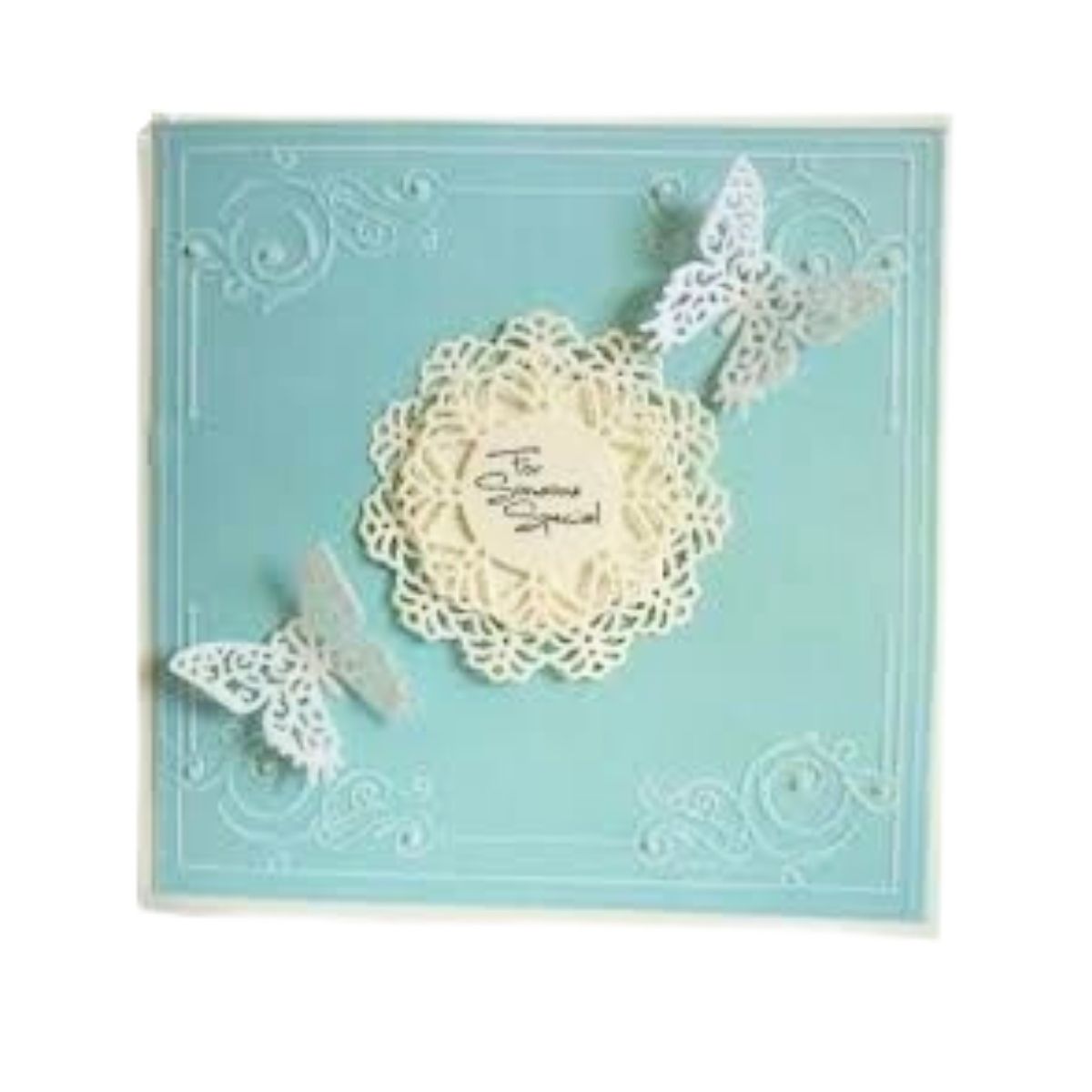 Embossalicious Regency Frame 8" x 8" / Folder de Grabado Grande Marco Decorado Folders de Grabado Crafter's Companion