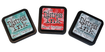 Distress Seasonal Pack / 3 Colores de tinta para sellos Distress Descontinuado Ranger