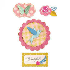 Thinlits Frames &amp; Embelishments Die / Suaje de Corte Marcos y Adornos Descontinuado Sizzix