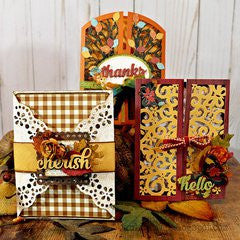 Thinlits Gatefold Card, Lace Die / Suaje de Corte Tarjeta de Encaje Dados de Corte / Suajes / Troqueles Sizzix