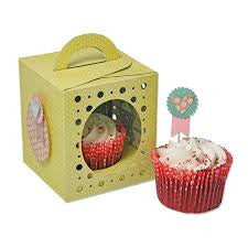 Thinlits Plus Box Cupcake Die / Suaje de Corte Caja para Cupcake Descontinuado Sizzix