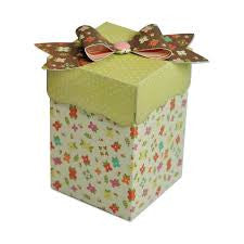 Thinlits Plus Box With Fancy Lid Die / Suaje de Corte Caja con tapa de Fantasía Descontinuado Sizzix