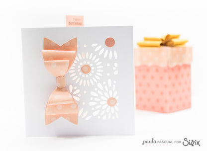 Thinlits Plus Box With Fancy Lid Die / Suaje de Corte Caja con tapa de Fantasía Descontinuado Sizzix