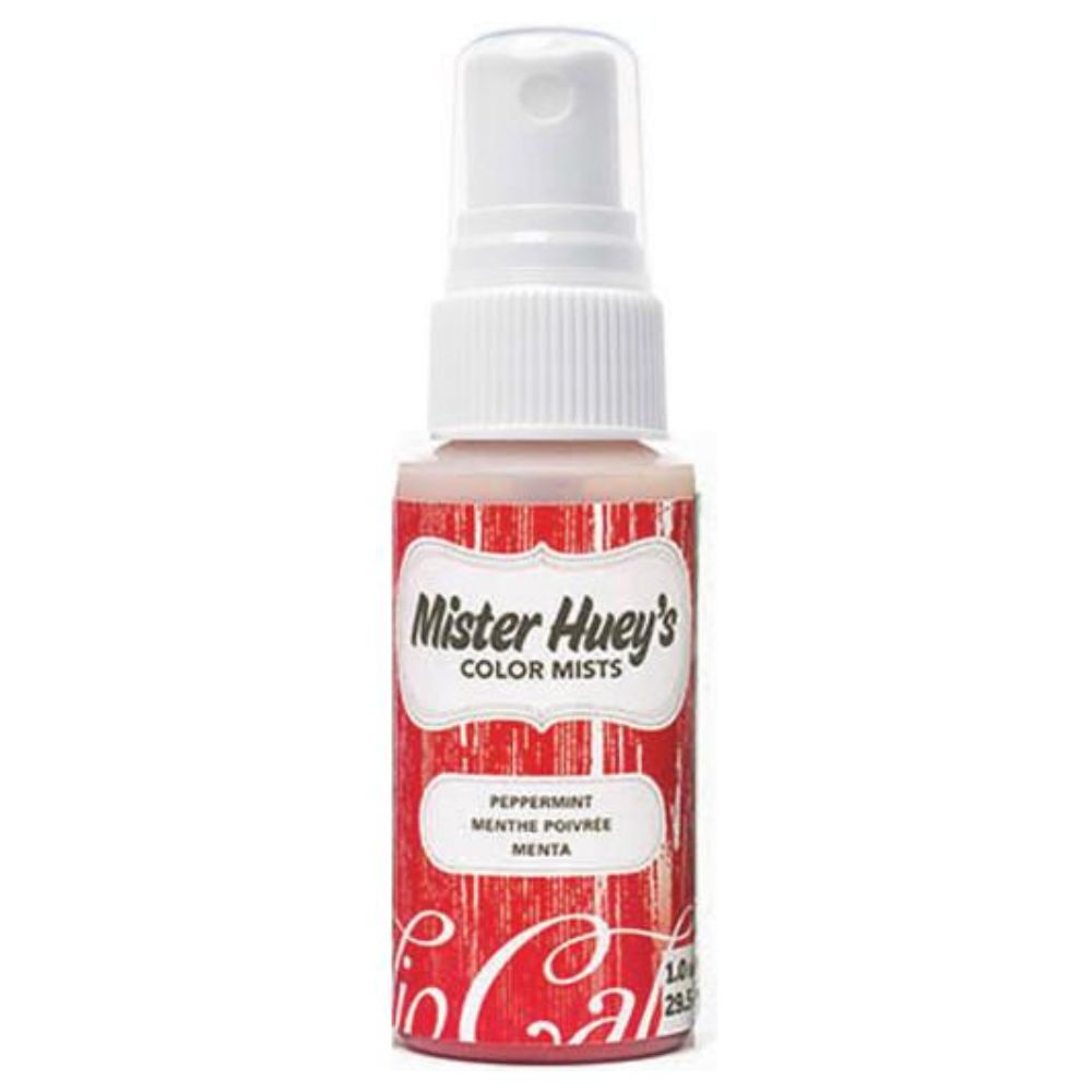 Mr. Huey´s Misting Spray Peppermint  / Tinta en Spray Rojo Menta Tintas American Crafts