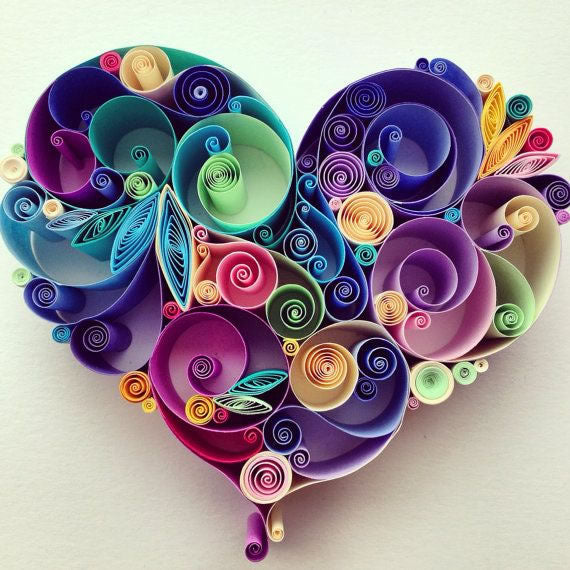 Quilling Paper Pastel Colors / Tiras de Papel para Filigrana Colores Pasteles Filigrana Quilled Creations