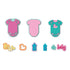 Triplits Oh Baby! Die / Suaje de Corte Caja de Oh Bebé! Descontinuado Sizzix