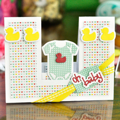 Triplits Oh Baby! Die / Suaje de Corte Caja de Oh Bebé! Descontinuado Sizzix