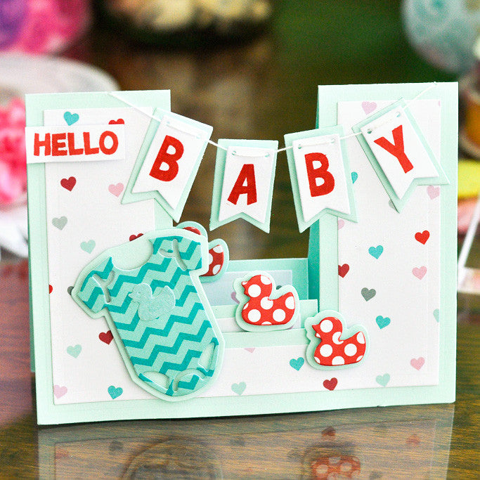 Triplits Oh Baby! Die / Suaje de Corte Caja de Oh Bebé! Descontinuado Sizzix