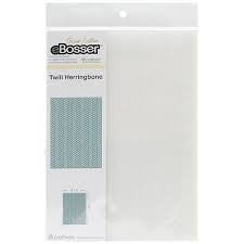 Twill Herringbone Embossing Folder Plus / Folder de Grabado Plus de LÃneas Diagonales Dados de Corte / Suajes / Troqueles Craftwell