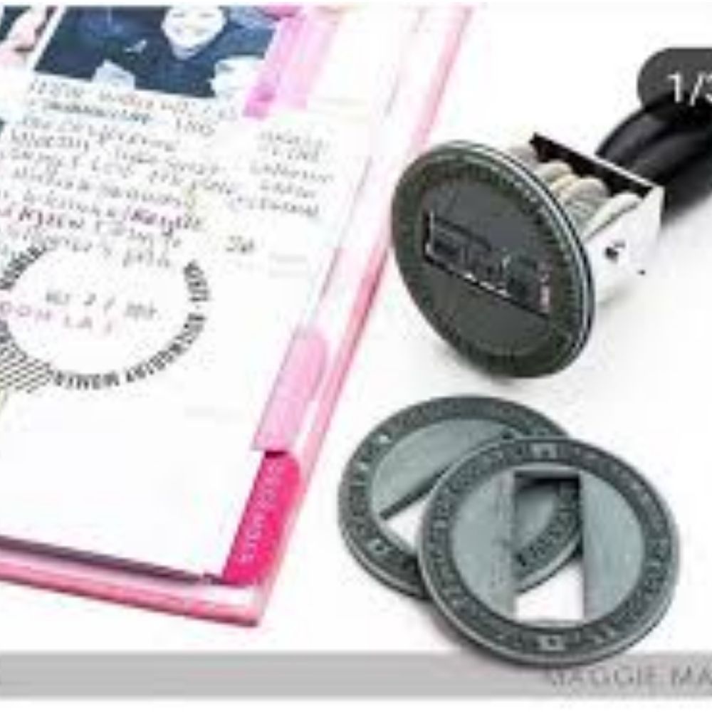 Memory Planner Magnetic Stamp / Sello Fechador Descontinuado Heidi Swapp