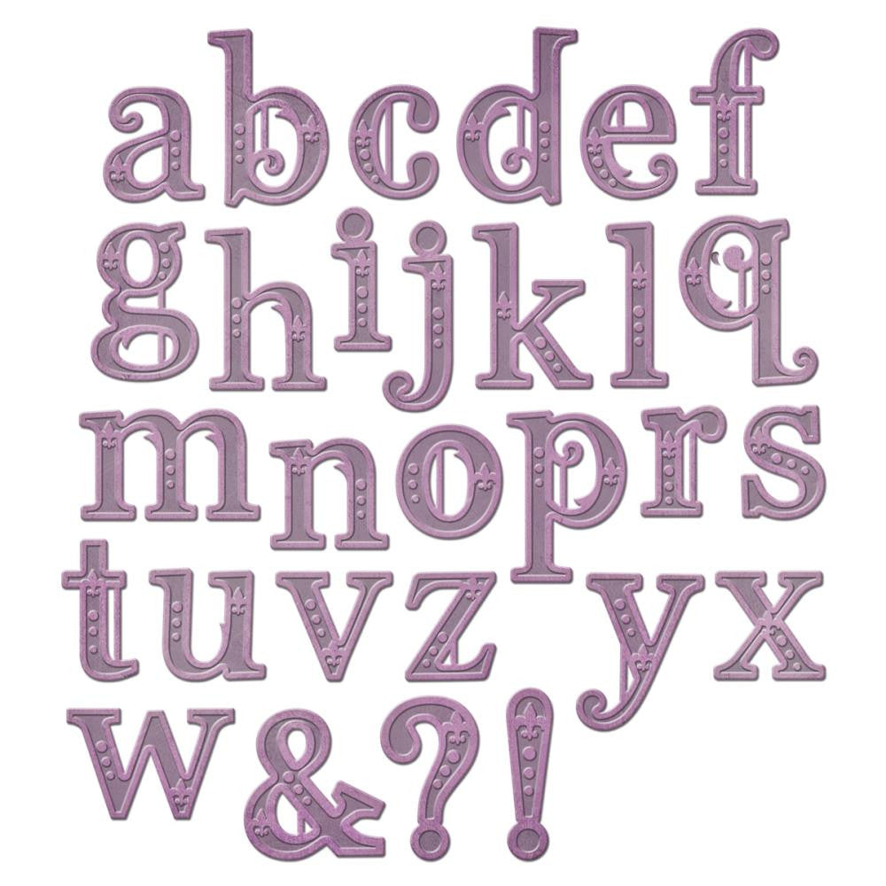 Victorian Letters / Suaje de Letras Victorianas Descontinuado Spellbinders
