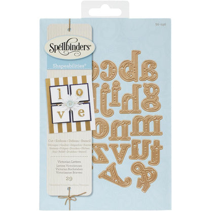 Victorian Letters / Suaje de Letras Victorianas Descontinuado Spellbinders