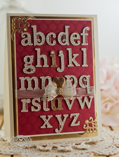Victorian Letters / Suaje de Letras Victorianas Descontinuado Spellbinders