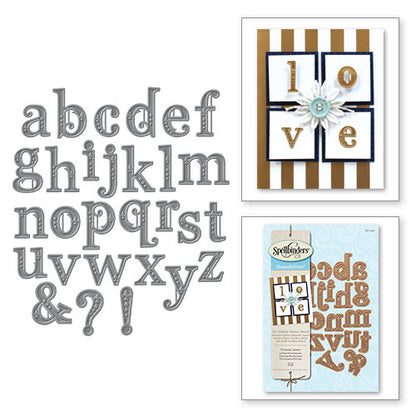 Victorian Letters / Suaje de Letras Victorianas Descontinuado Spellbinders