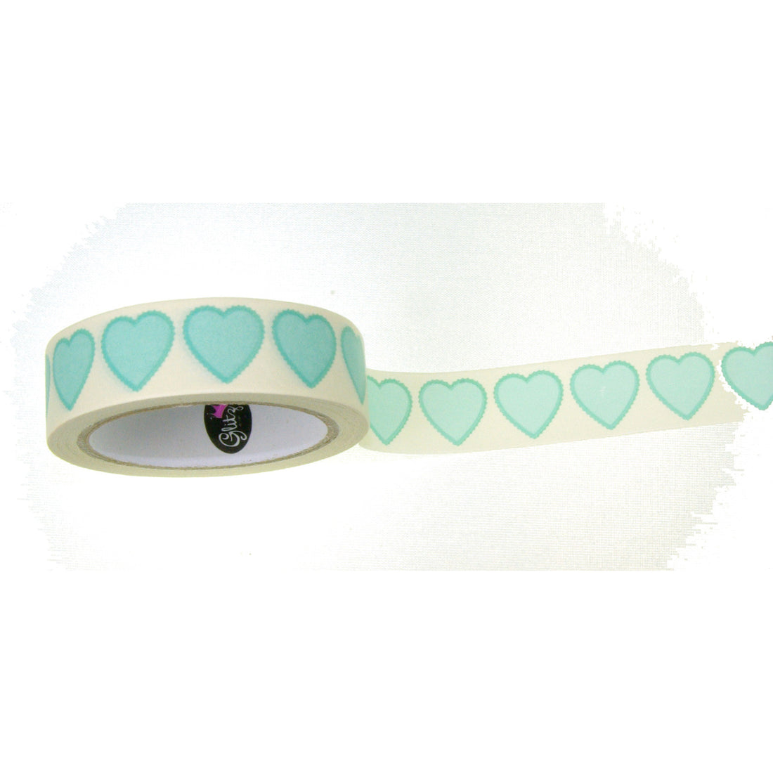 Washi Tape Hearts / Cinta Adhesiva Washi Tape Glitzpiration
