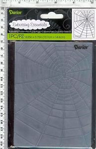 Spider Web Embossing / Folder de Grabado Telaraña Descontinuado Darice