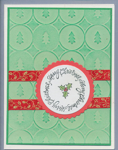 Folder de Grabado / Embossing Folder Winter Trees Descontinuado Cuttlebug
