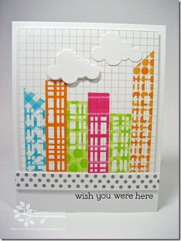 Washi Tape Blue Lattice / Cinta Adhesiva Azul Entramado Descontinuado Darice