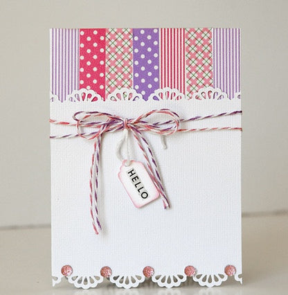 Washi Tape Pink Argyle / Cinta Adhesiva Rosa Descontinuado Darice