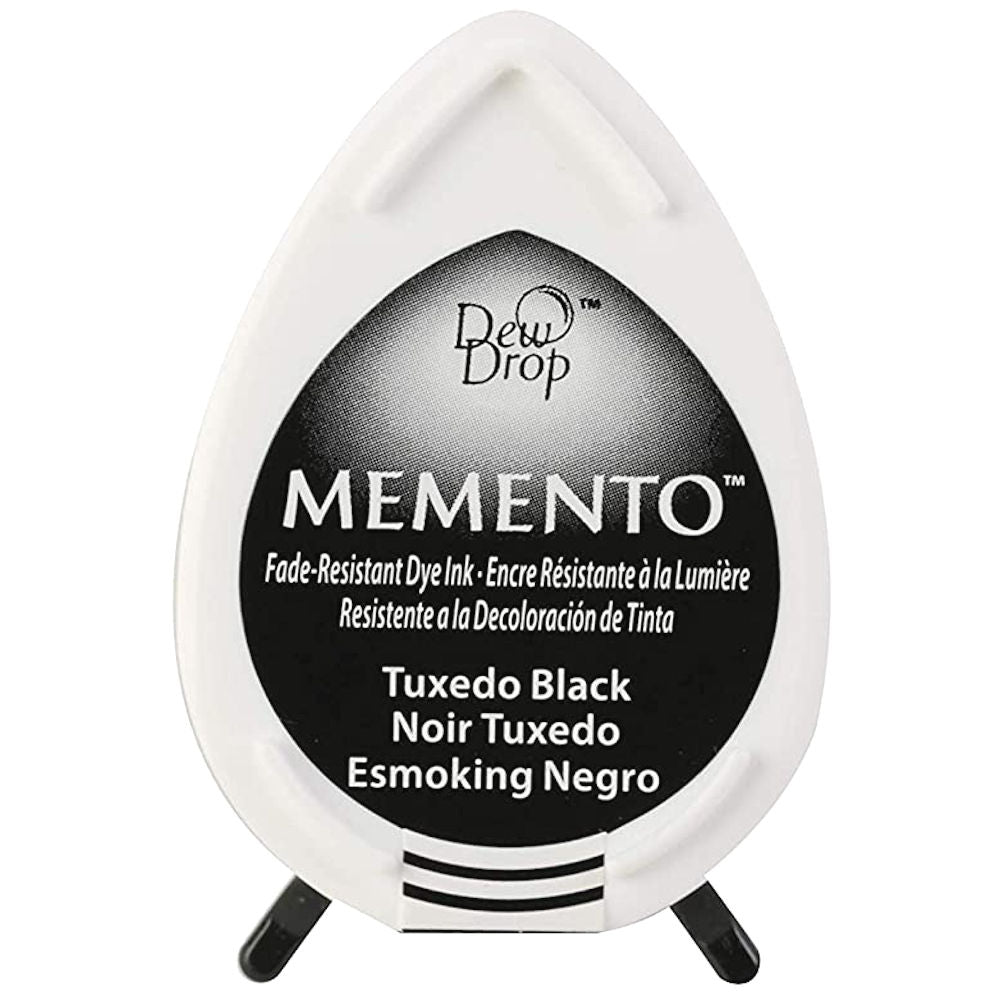 Tuxedo Black Memento Dew Drop  / CojÃn de Tinta para Sellos Negro Tintas TSUKINEKO
