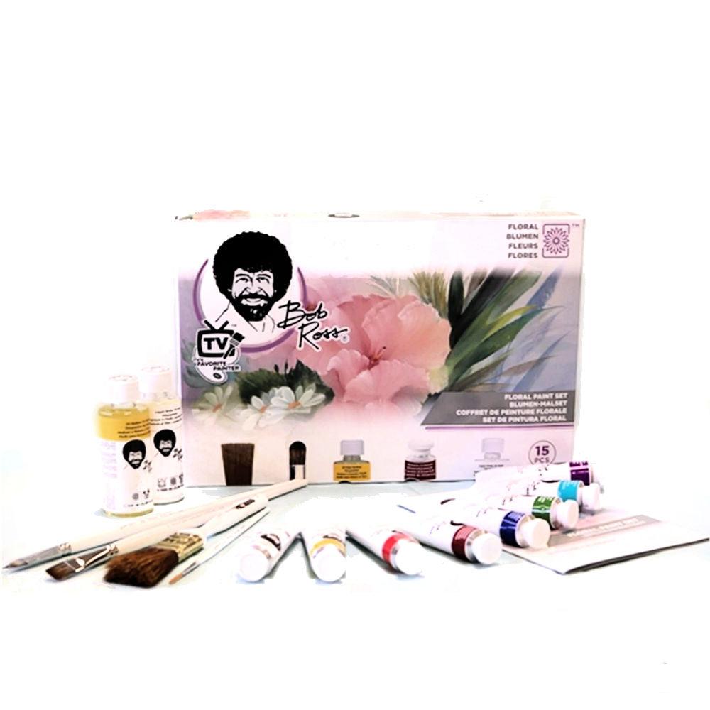 Bob Ross Flower Paint Set / Set de Pintura Bob Ross Flores Òleos Bob Ross