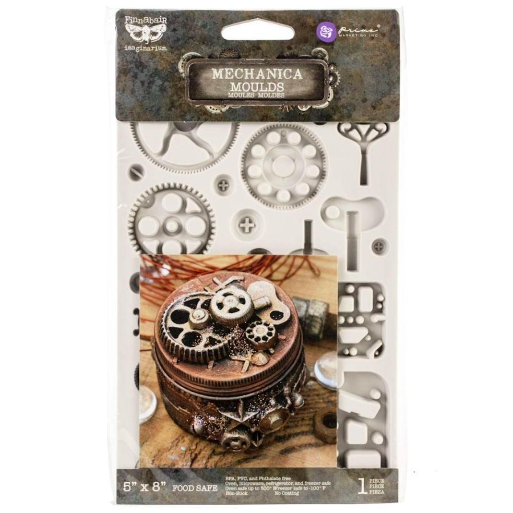 Decor Mould Mechanica / Molde de Silicón Mecánica Descontinuado Prima Marketing