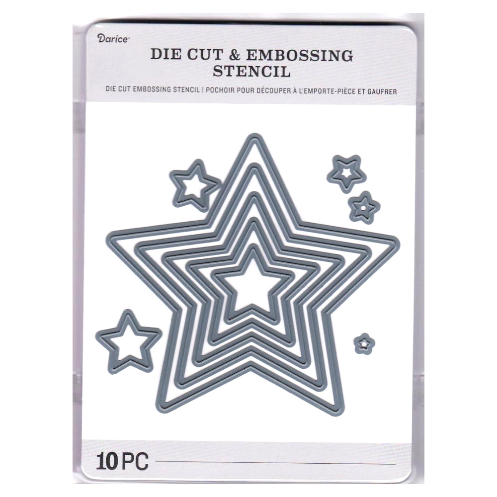 Nested Stars Dies / Suajes de Estrellas Descontinuado Darice