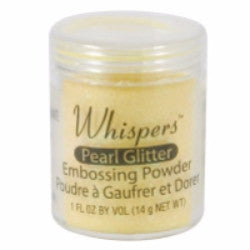 Whispers Enchanted Gold Embossing Powder / Polvos de Realce Dorado Polvos de Embossing Darice