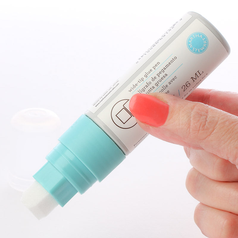 Wide-tip Glue Pen / Bolígrafo de Pegamento de Punta Gruesa Descontinuado Martha Stewart