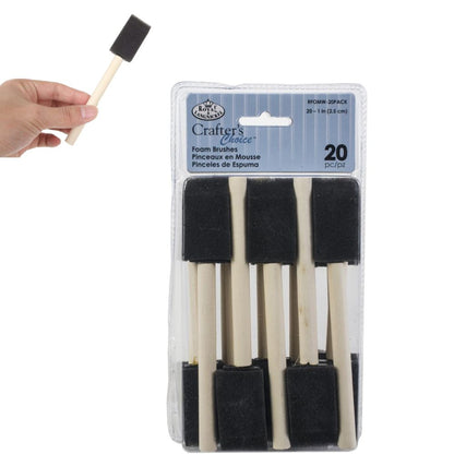 Foam Brushes / Brochas de Esponja 1&quot; Pinceles y Brochas RFOMW