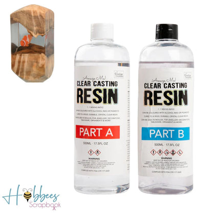 Clear Casting Resin Kit  / Kit de Resina Descontinuado Couture Creations