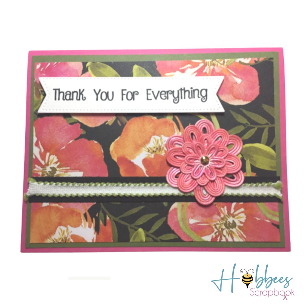 Wildflower Cardstock / Block de Cartulina Flor Silvestre Descontinuado DCWV