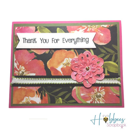 Wildflower Cardstock / Block de Cartulina Flor Silvestre Descontinuado DCWV