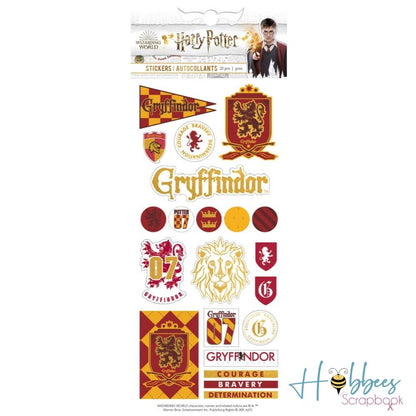 Harry Potter Gryffindor Foiled Stickers / Estampas Laminadas Stickers Paper House