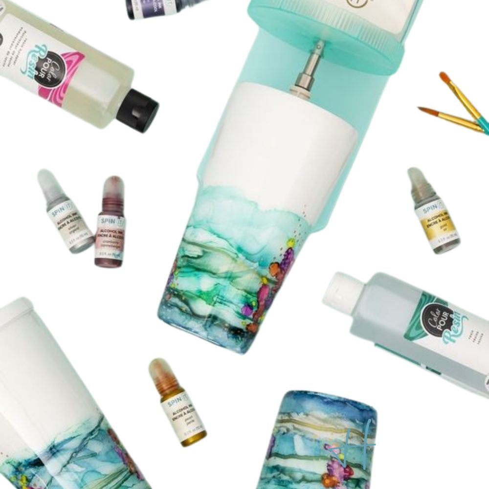 Alcohol Inks Rainbow 8 Value Pack / Paquete de 8 Tintas de Alcohol Tintas al Alcohol We R Memory Keepers