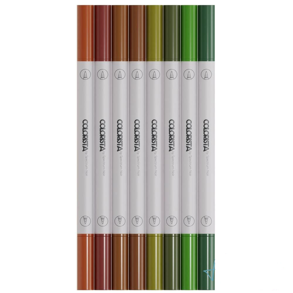 Colorista Art Marker Natural Tones / Marcador Artístico de Alcohol Tonos Naturales Marcadores &amp; Plumones Spectrum Noir