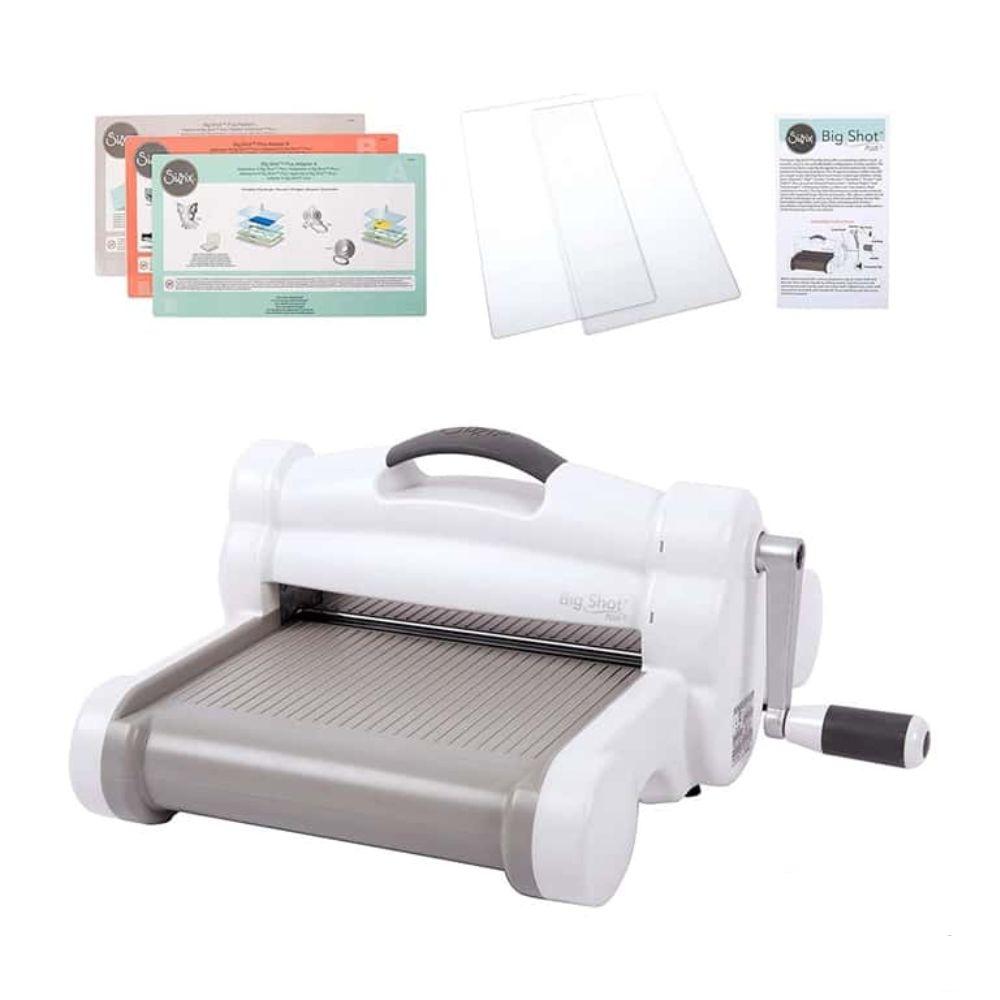 Big Shot PLUS White & Gray Machine / Máquina de Corte y Grabado Suajadoras / Troqueladoras Sizzix
