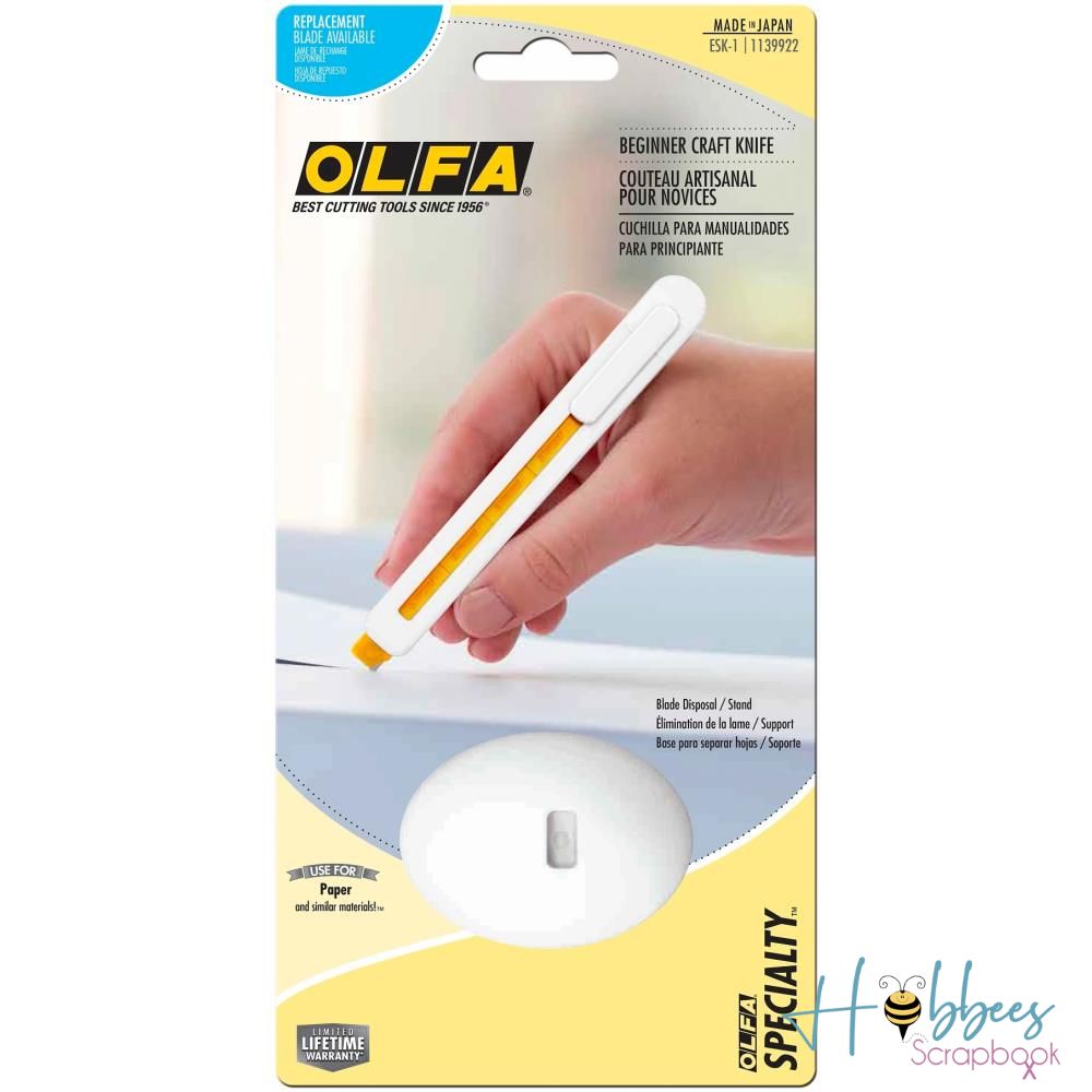 ESK-1 Beginner Craft Knife / Exacto Cutter Para Principiantes Tijeras / Cutters OLFA