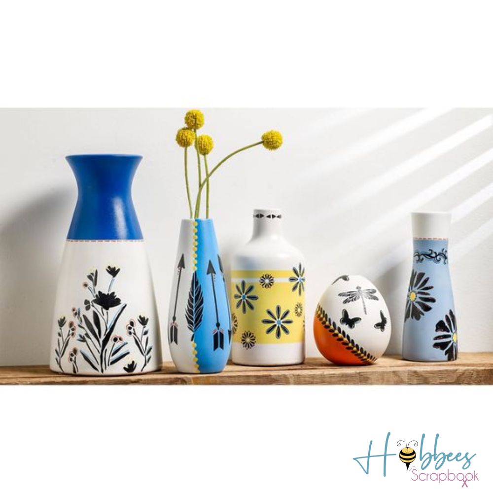 Enamel Paint Wicker White / Pintura de Esmalte Blanco Esmaltes Folk Art